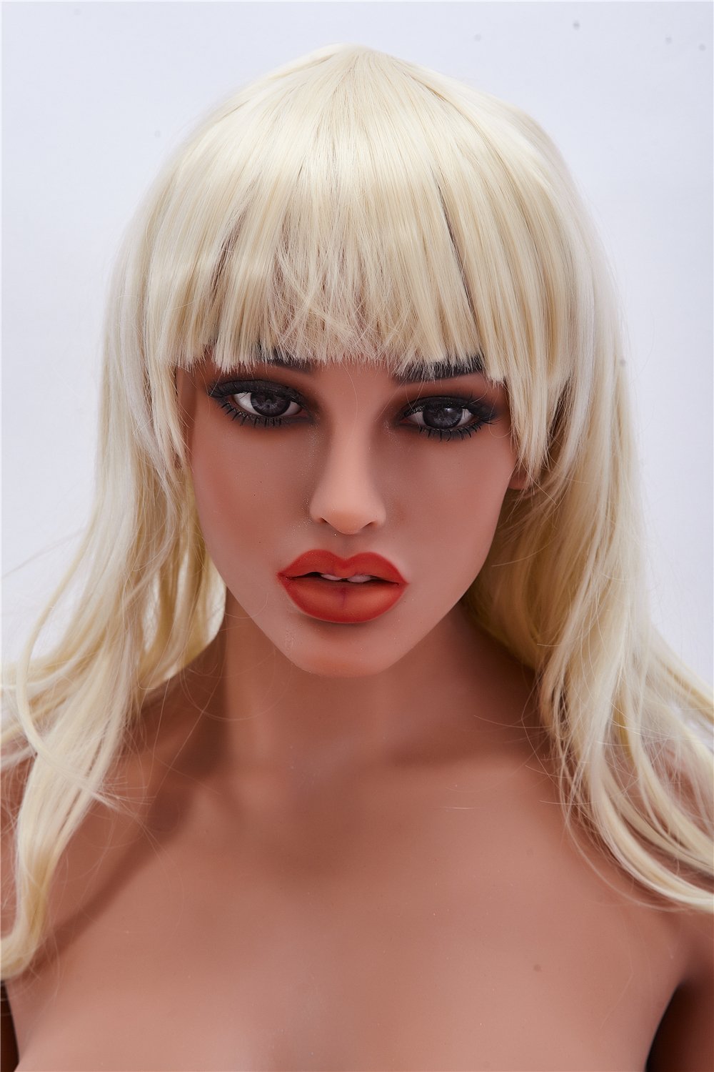 sarah 163cm blonde medium tits athletic flat chested tan skin tpe sex doll(2)