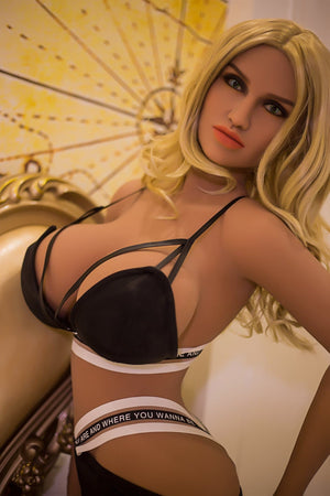 sienna 150cm blonde curvy big boobs tan skin tpe wm small sex doll(10)