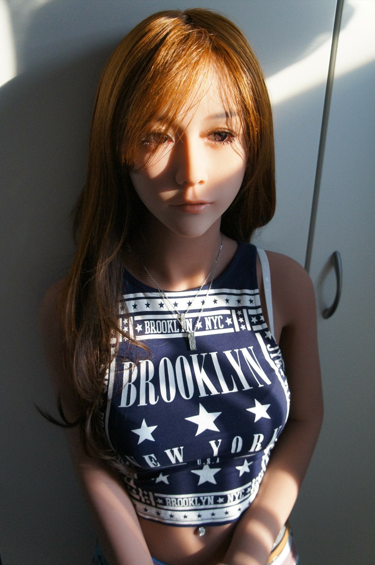 alice 153cm japanese skinny best flat chested tan skin tpe wm asian sex doll(5)