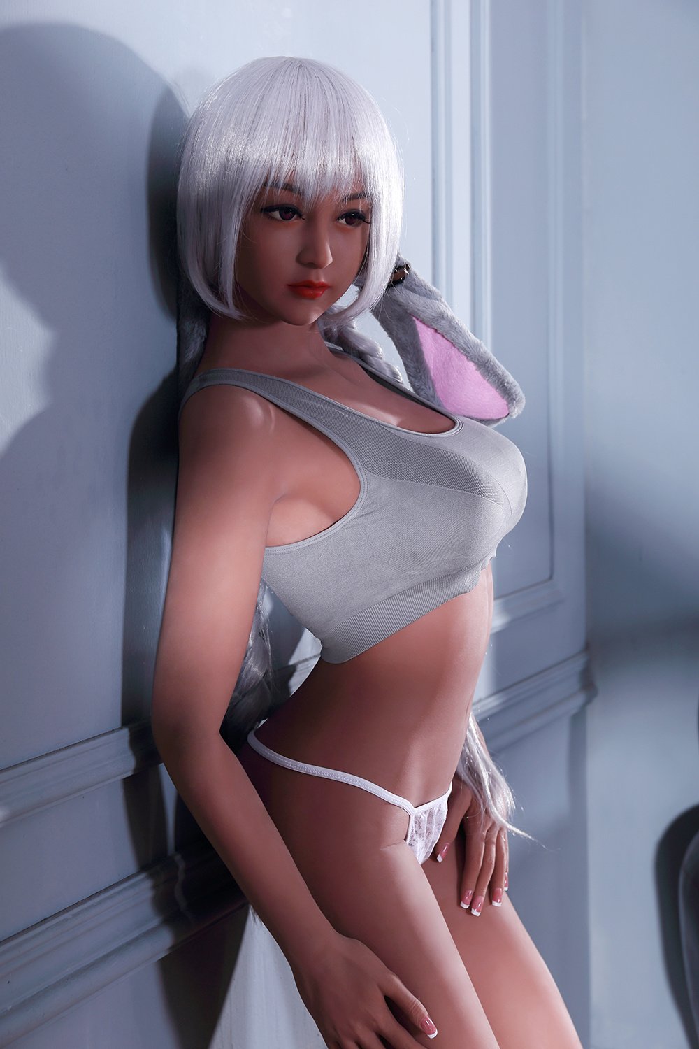 ronnie 158cm blonde japanese medium tits skinny tan skin tpe wm asian sex doll(4)