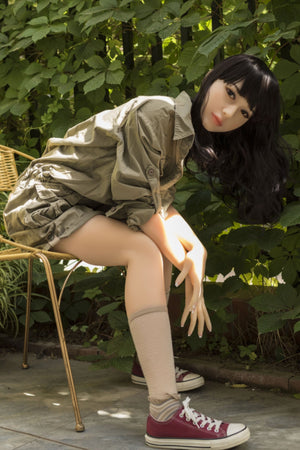 nitanju 163cm black hair japanese medium tits skinny tpe wm sex doll(2)