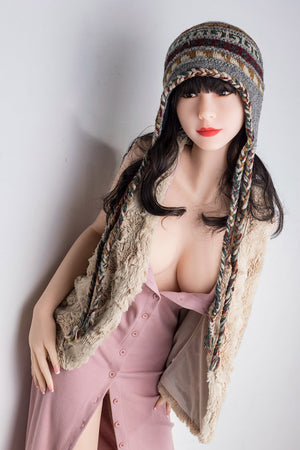 zendaya 165cm brown hair japanese medium tits skinny tpe wm asian sex doll(11)