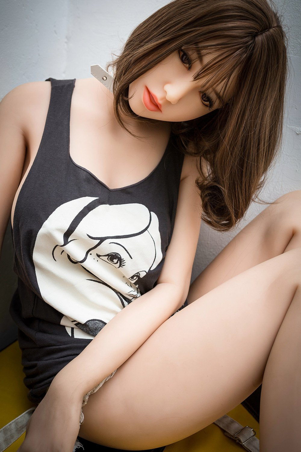 elle 168cm brown hair japanese big boobs athletic skinny tpe wm asian sex doll(11)