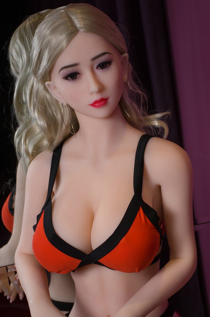 janet 148cm af blonde big boobs skinny tpe small sex doll(3)