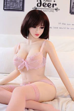 karine 158cm af black hair japanese medium tits skinny tpe asian sex doll(4)