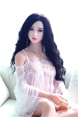 meryl 160cm af black hair japanese skinny flat chested tpe asian sex doll(11)