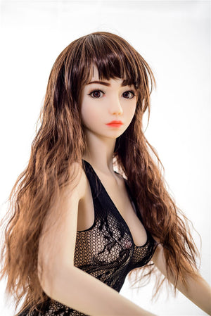 jolene 145cm brown hair medium tits skinny tpe anime small sex doll(2)