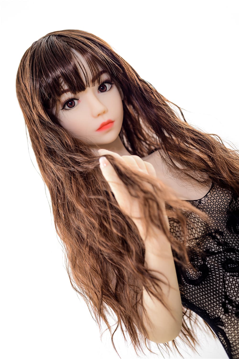 jolene 145cm brown hair medium tits skinny tpe anime small sex doll(3)