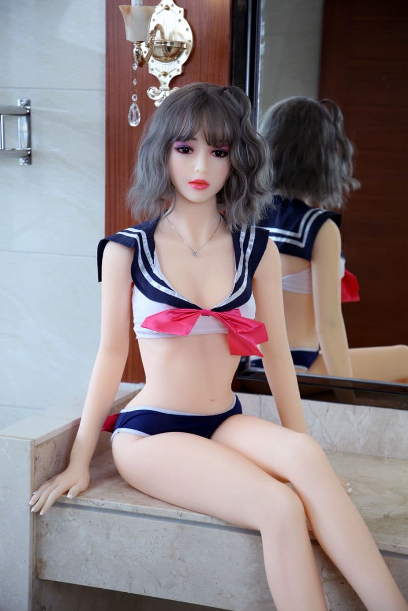 kellie 160cm af japanese skinny flat chested tpe asian teen sex doll(4)