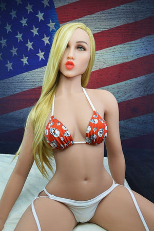 amanda 151cm 4ft10 blonde skinny flat chested tpe yl small teen sex doll(11)