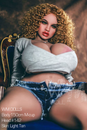 hedy 150cm brown hair curvy giant massive tits tpe wm bbw sex doll(11)
