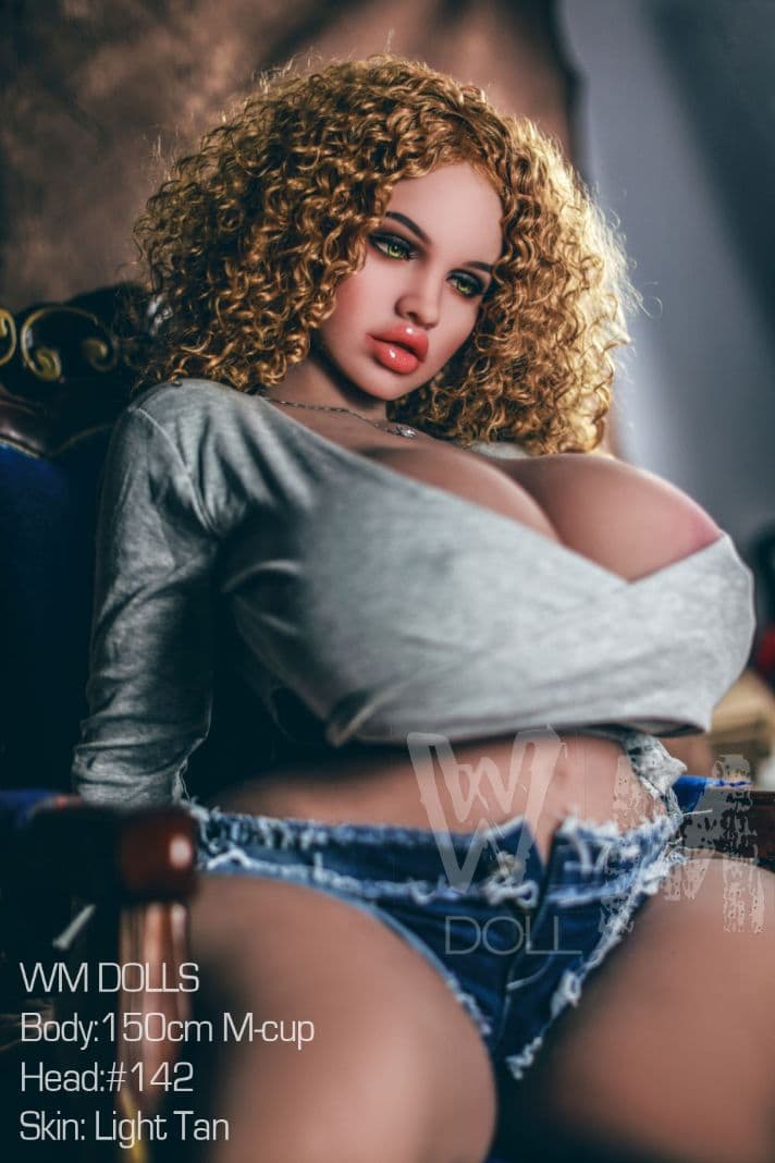 hedy 150cm brown hair curvy giant massive tits tpe wm bbw sex doll(4)