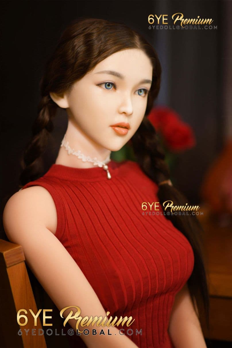 betty 171cm 5ft6 black hair skinny tpe flat chested teen sex doll(5)